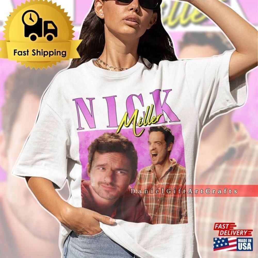 Nick Miller Retro 90s TV Character Fan Gift Classic Unisex T-Shirt